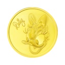 24k " Disney - Daisy Duck " Yellow Gold Coin - 40g  